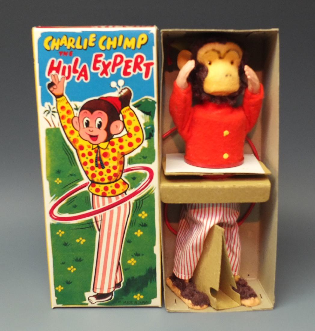 GBC CHARLIE CHIMP HULA EXPERT WINDUP & BOX (1 of 6)