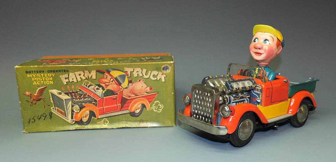 NOMURA B/O MYSTERY PISTON FARM TRUCK & BOX (1 of 10)