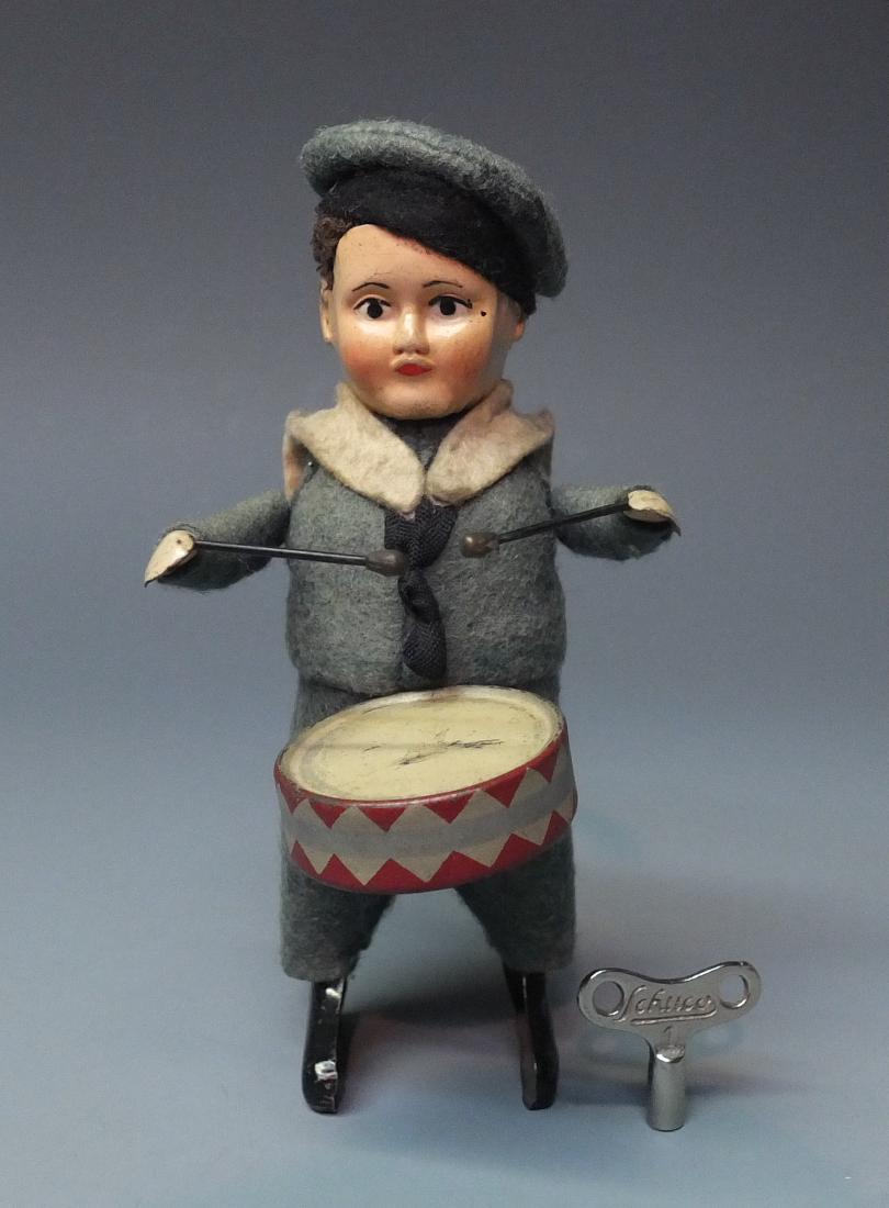 SCHUCO GERMAN 975/1 SAILOR BOY DRUMMER WINDUP (1 of 4)