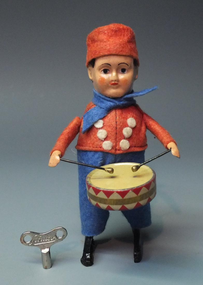 RARE SCHUCO GERMAN 978/1 DRUMMER BOY WINDUP (1 of 4)