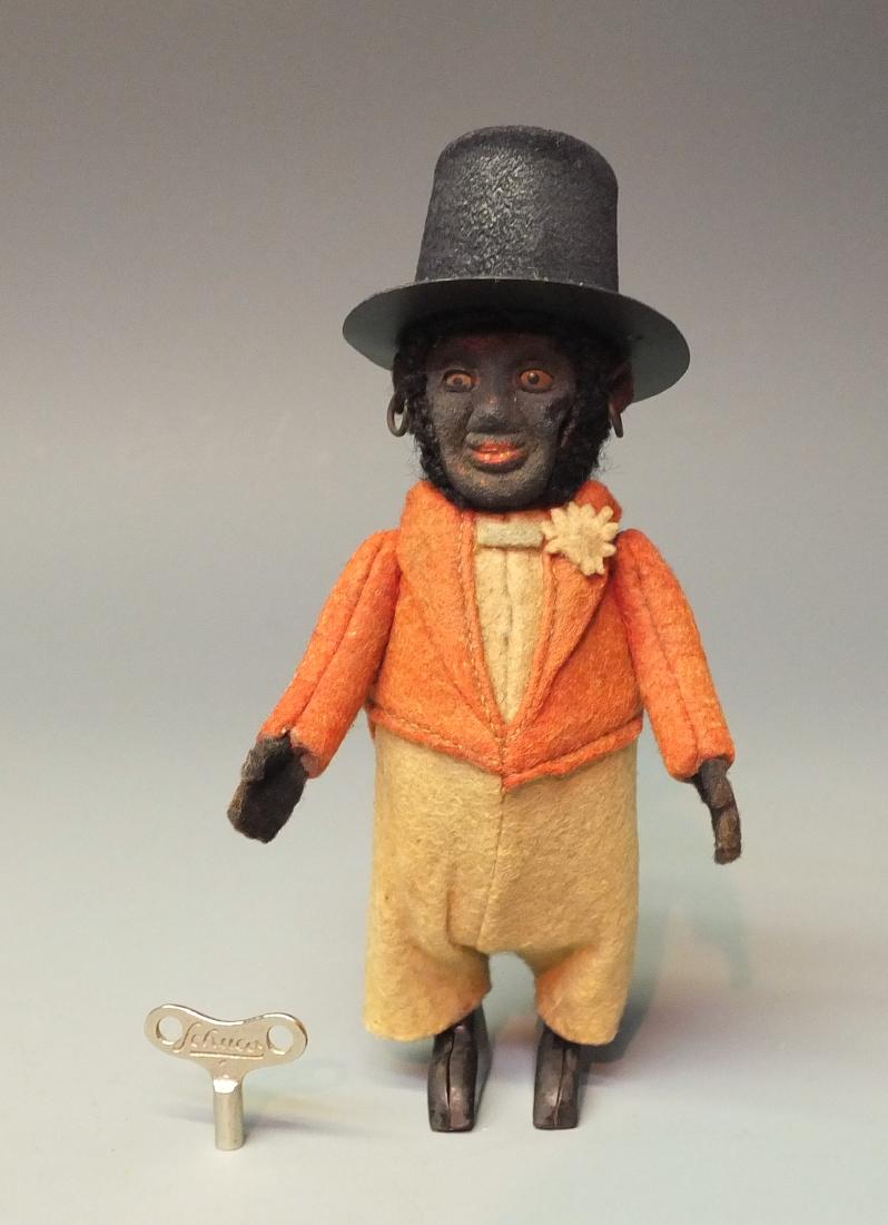 SCHUCO GERMAN 929 BLACK MINSTREL FIGURE TIN WINDUP (1 of 6)