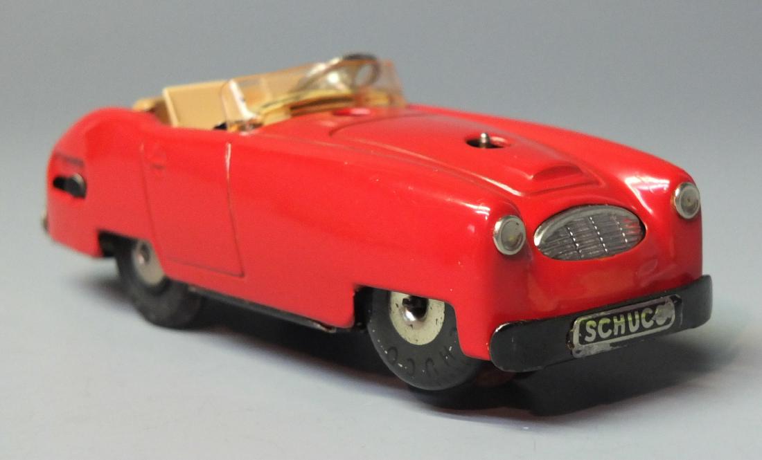 SCHUCO GERMAN 3045 VARIANTO CABRIOLET TIN WIND UP CAR (1 of 6)