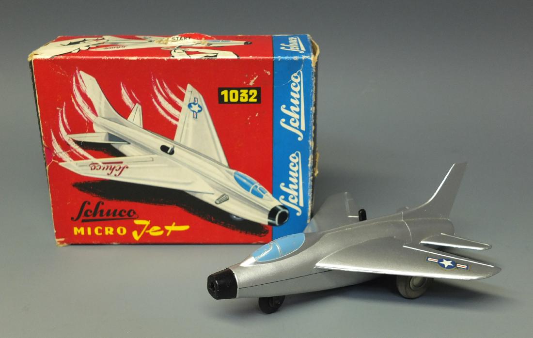 SCHUCO GERMAN 1032 MICRO JET SUPER SABRE WIND UP (1 of 9)
