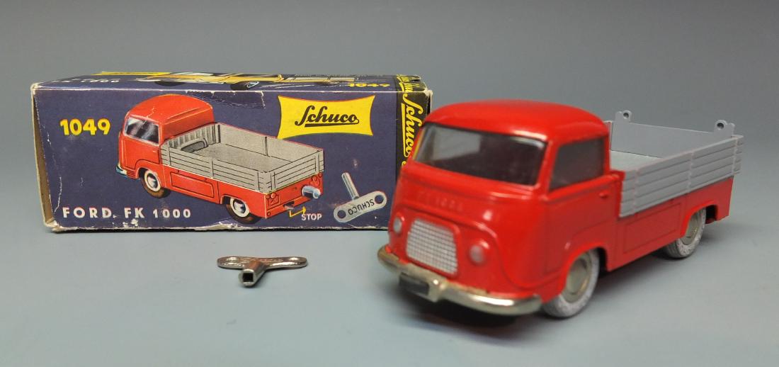 SCHUCO GERMAN 1049 FORD FK 1000 WIND UP MICRO RACER & (1 of 9)