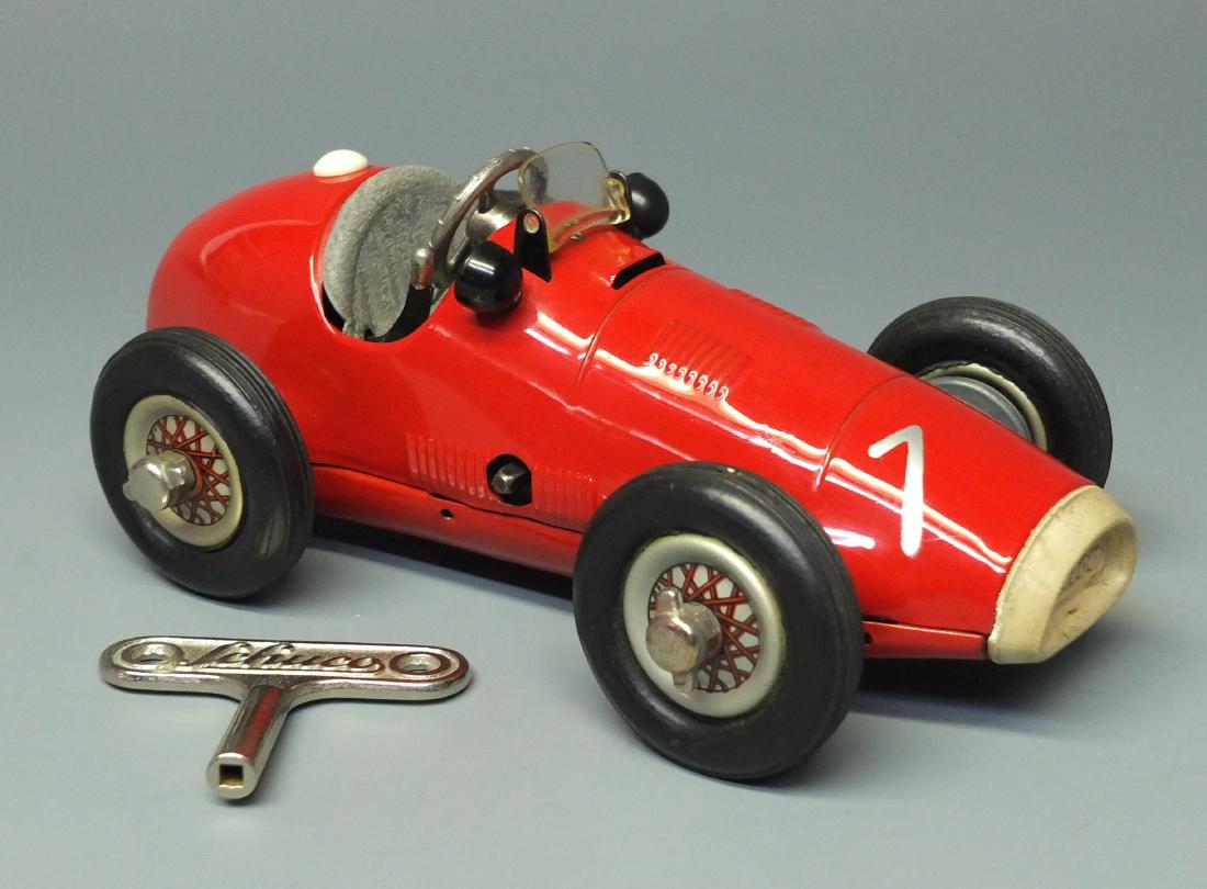 Schuco Ferrari Grand Prix Racer 1070 & Box Schuco Ferrari Grand Prix Racer 1070 & Box