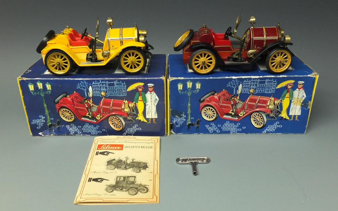 SCHUCO GERMAN LOT OF 2 1225 OLDTIMER 1913 MERCER TYPE (1 of 9)