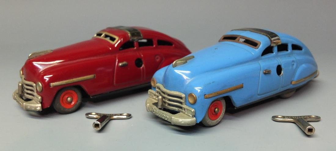 2 SCHUCO GERMAN 1111 FEX TIN WIND UP CARS (1 of 7)