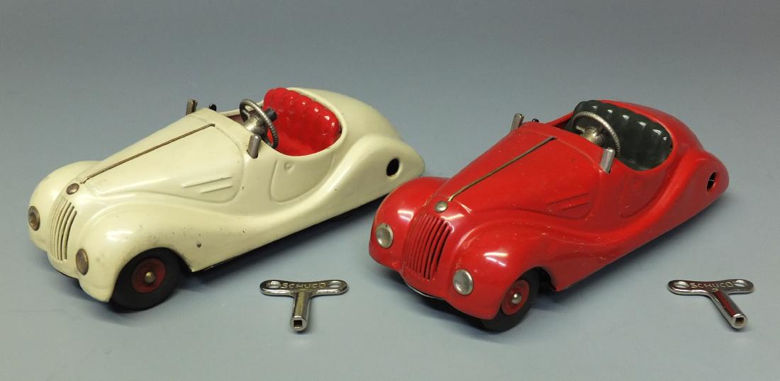 2 SCHUCO 2002 AKUSTICO TIN WIND UP CARS (1 of 7)