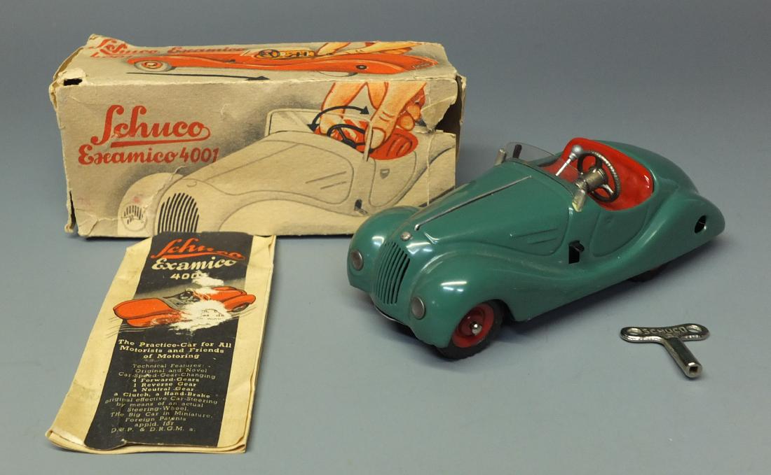 SCHUCO 4001 EXAMICO TIN WINDUP CAR & BOX (1 of 12)