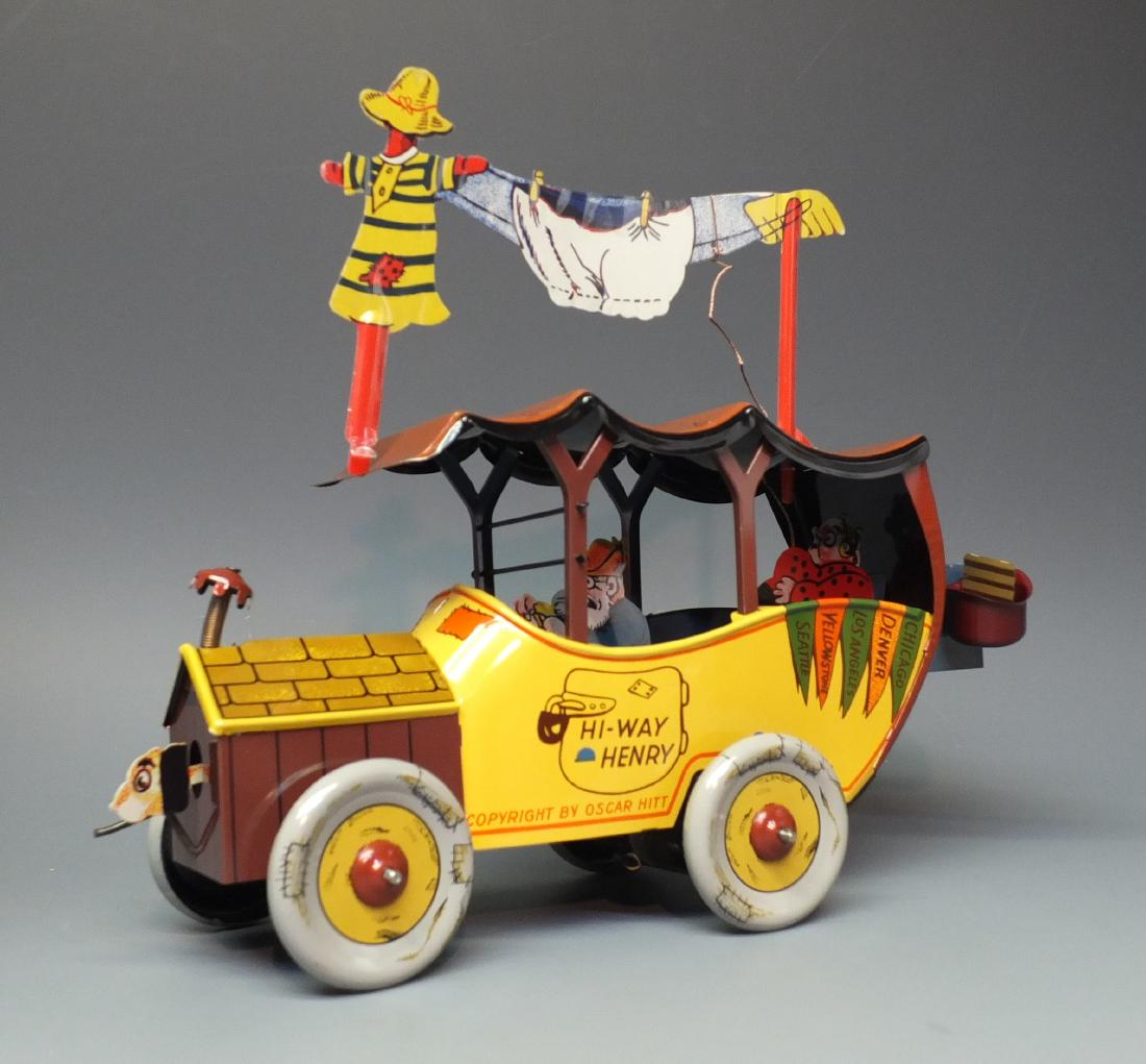 MTH HIWAY HENRY TIN WIND UP CAR & BOX (1 of 10)