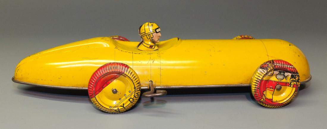 MARX PROTOTYPE TIN WINDUP BOAT TAIL RACER (1 of 7)