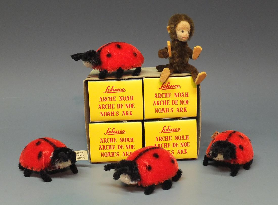 SCHUCO 5 NOAH'S ARK ANIMALS w/BOXES (1 of 8)