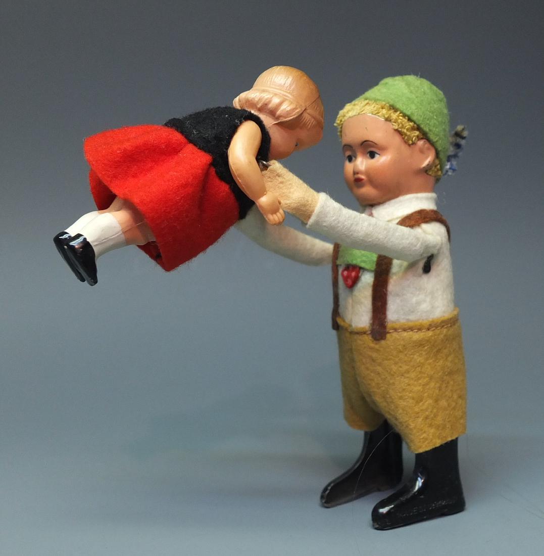 SCHUCO 973 TYROLIAN DANCING COUPLE  TIN WINDUP (1 of 5)