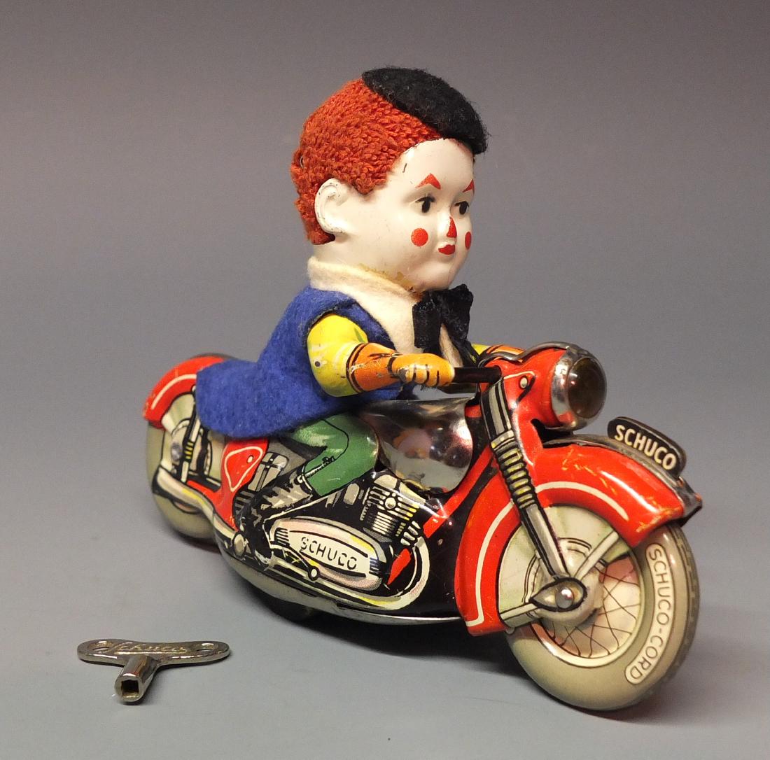 SCHUCO 1007 MOTODRILL CLOWN MOTORCYCLE (1 of 6)