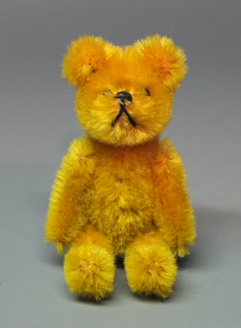 SCHUCO 7302 JANUS GOLDEN TWO FACED TEDDY BEAR (1 of 6)