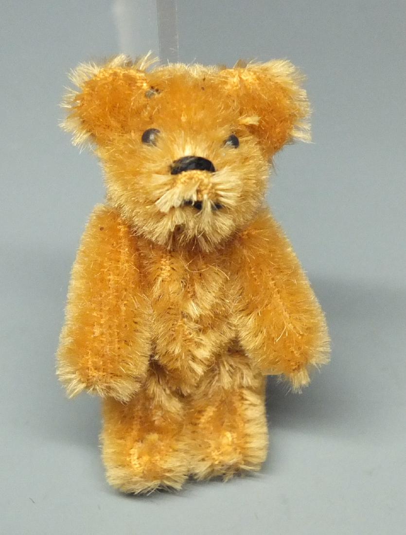 RARE SCHUCO MINIATURE 2.5" CINNAMON TEDDY BEAR (1 of 3)