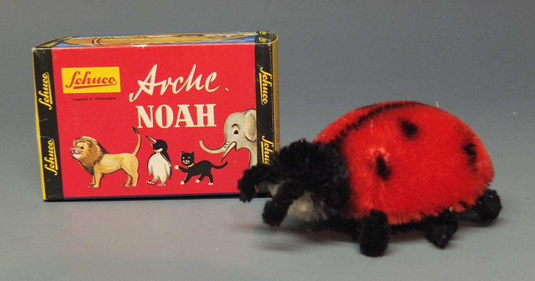 SCHUCO GERMAN 596842 NOAH'S ARK LADY BUG & BOX (1 of 6)