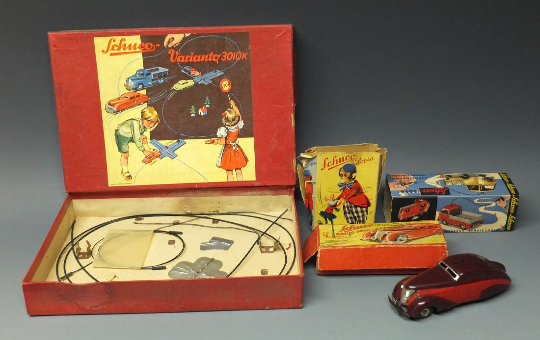 LOT OF SCHUCO TOYS & BOXES (1 of 8)