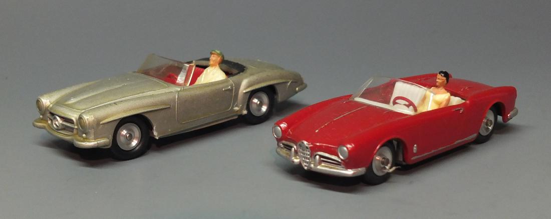 SOLIDO ALFA ROMEO GIULIETTA SPIDER & MERCEDES (1 of 7)