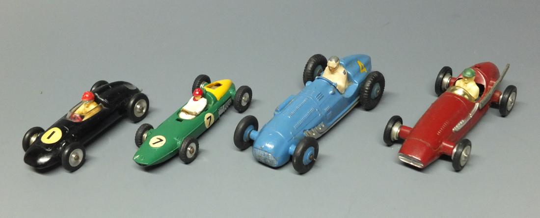 DINKY & SOLIDO 4 FORMULA RACE CARS (1 of 9)