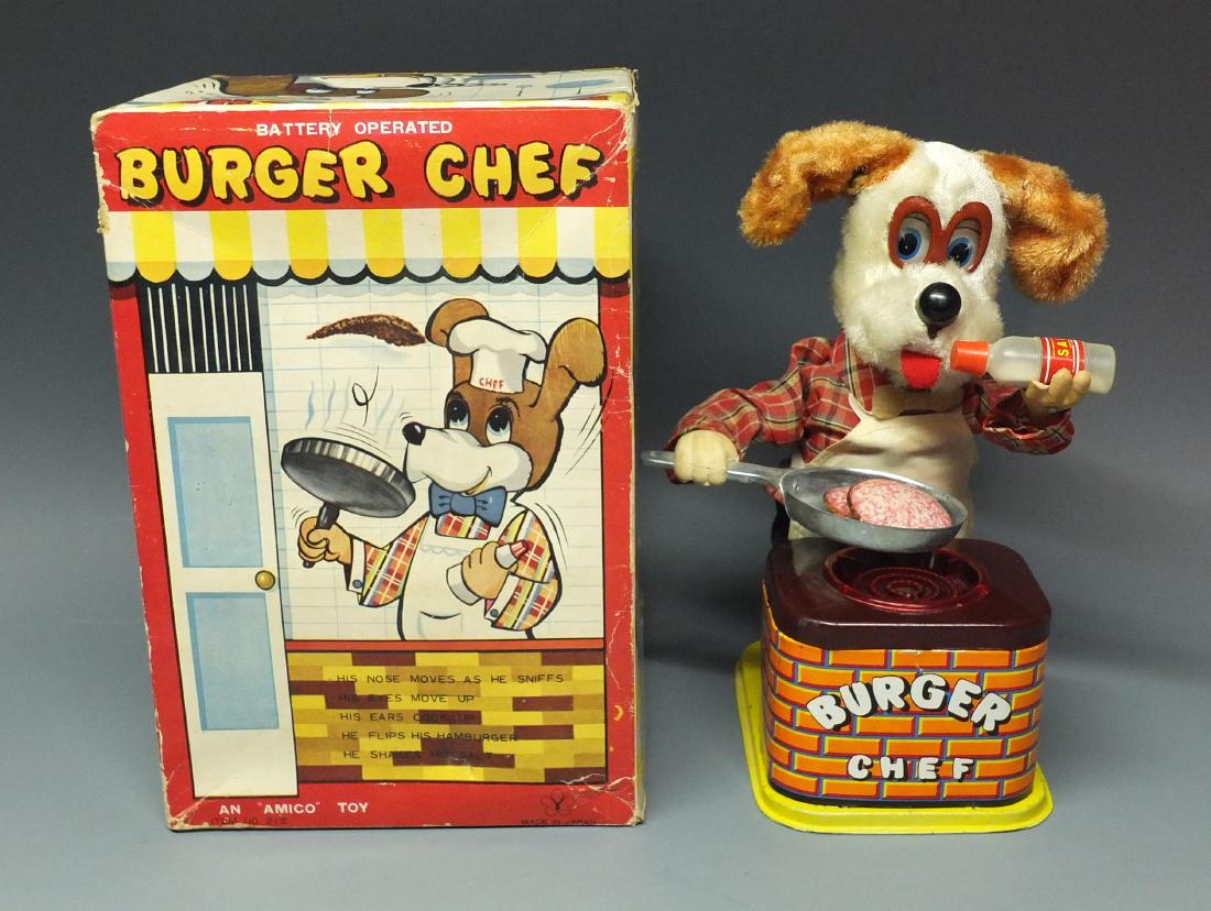 YONEZAWA B/O BURGER CHEF DOG & BOX (1 of 9)