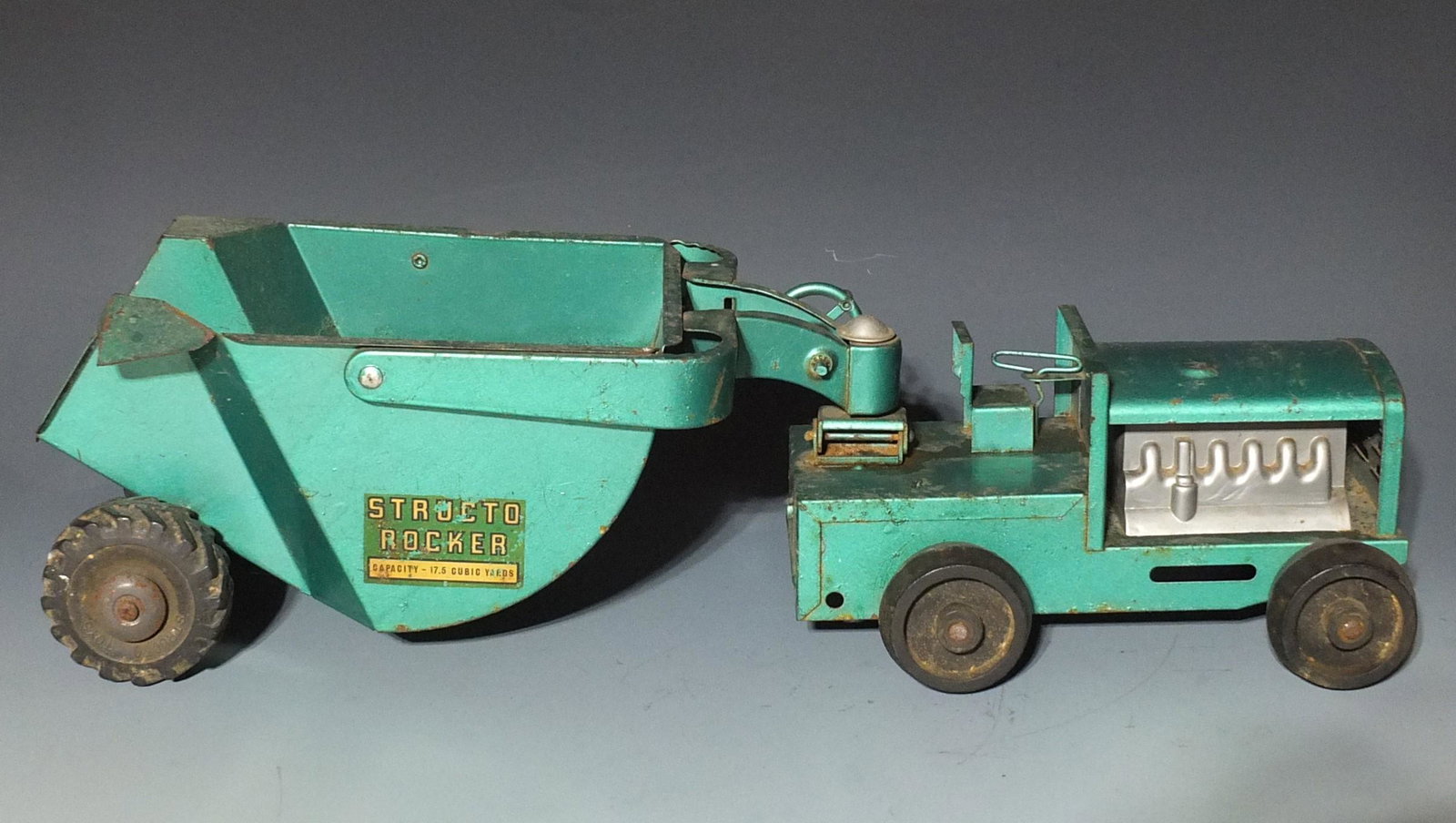 VINTAGE STRUCTO PRESSED STEEL ROCKER (1 of 6)