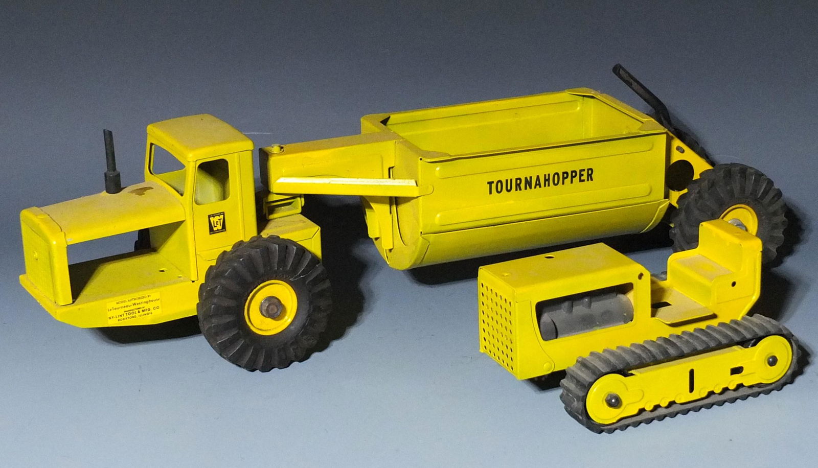 2 Vintage Nylint Construction Toys