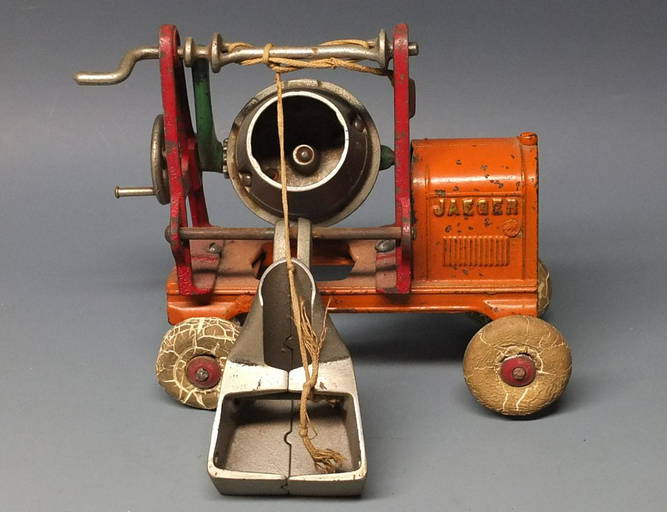 ANTIQUE Kenton CAST IRON JAEGER CEMENT MIXER (0448) on Jan 08, 2022