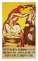6: ANONYMOUS ARTIST. Sanitary Poster - Typhus Epidemics