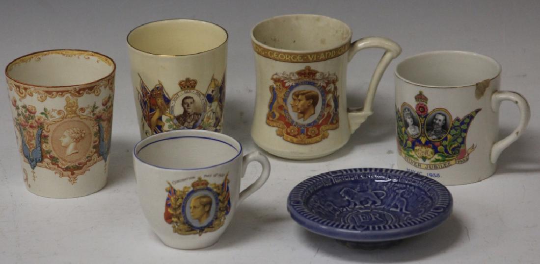 LOT OF (6) ENGLAND CORONATION PORCELAINS (1 of 1)