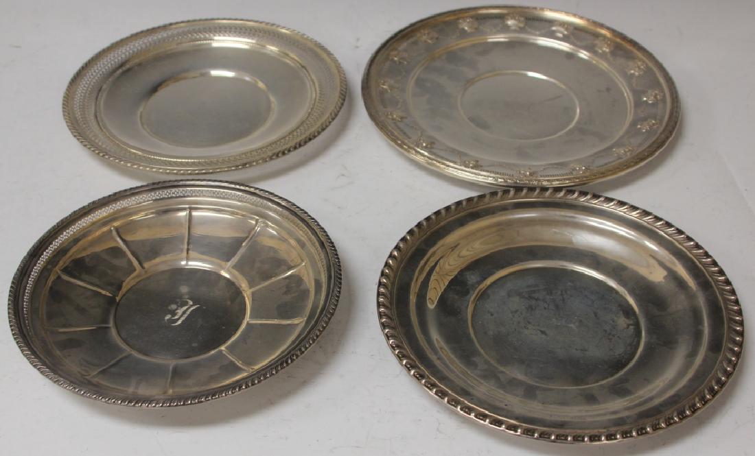 LOT OF (3) STERLING SILVER PLATTERS (1 of 1)