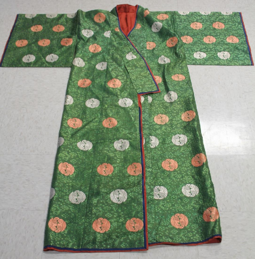 LOT OF (3) JAPANESE KIMONOS (1 of 4)