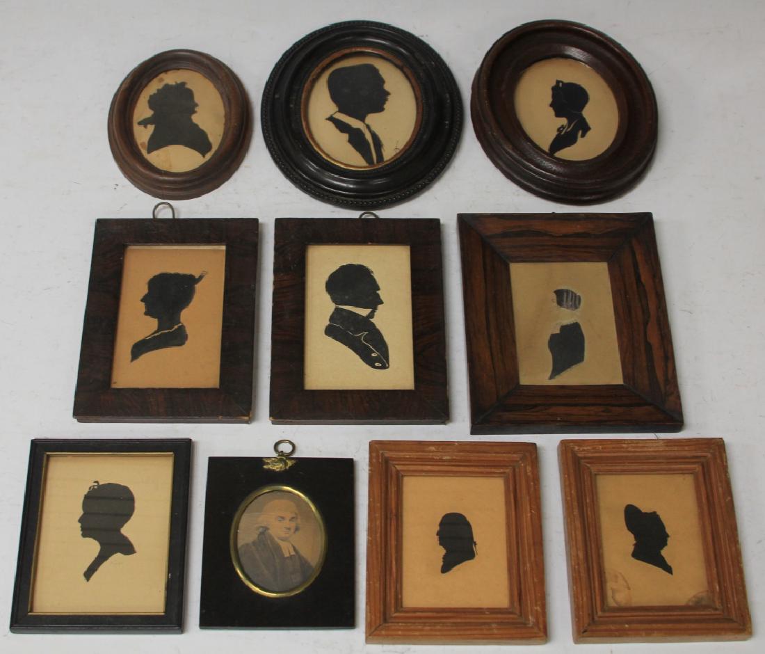 LOT OF (10) VINTAGE SILHOUETTES (1 of 7)