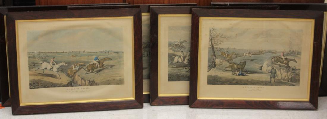 LOT OF (6) VINTAGE HORSE RACING PRINTS, FRAMED (1 of 7)