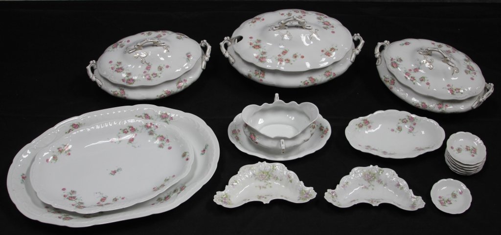 (16) PC. LS&S AUSTRIA FINE CHINA SET (1 of 5)