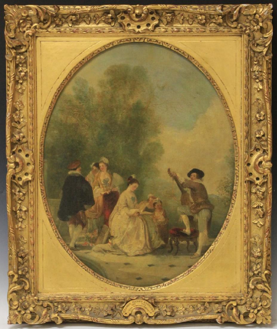 GEORGE HENRY ANDREWS, OIL ON CANVAS WITH PLAQUE (1 of 4)