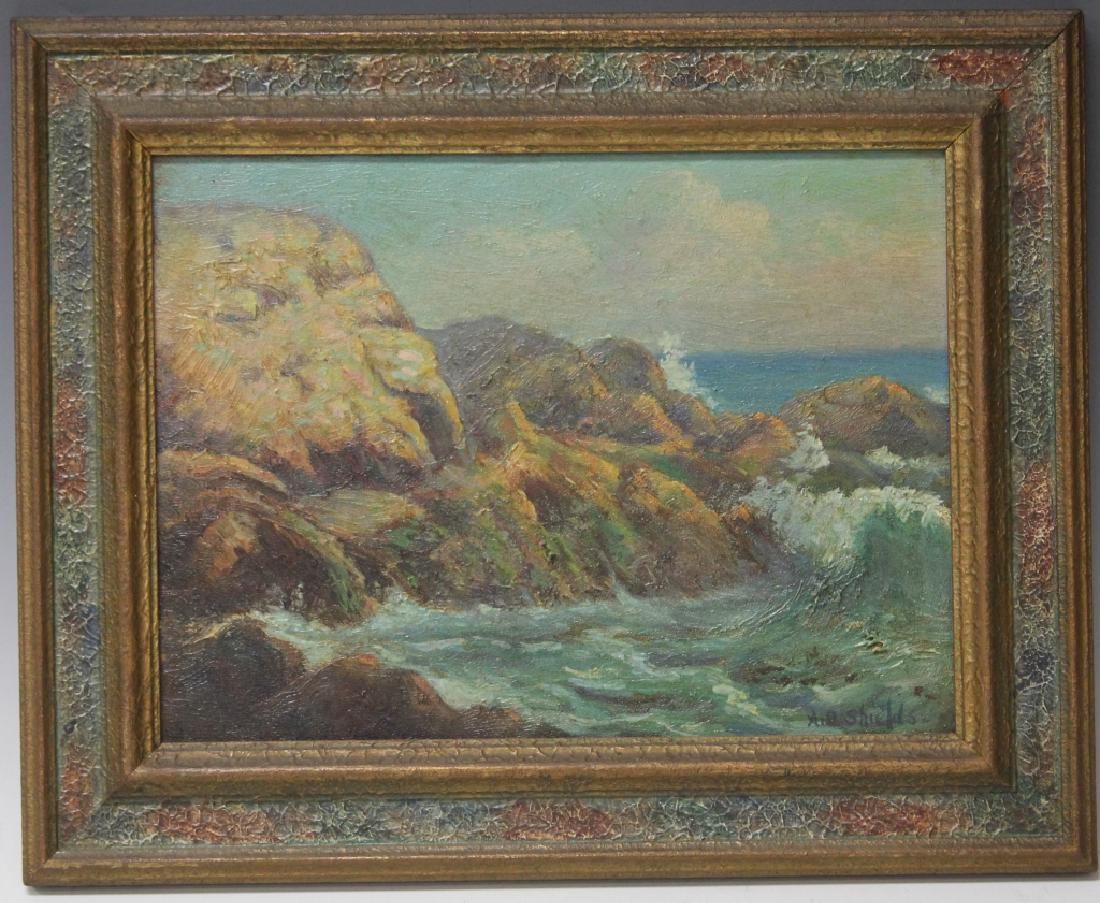 LOT OF (2) FRAMED OIL PAINTINGS, ARTIS SIGNED (1 of 6)