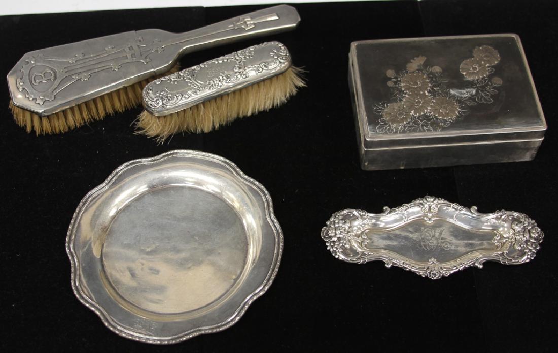 LOT OF (5): STERLING SILVER PCS W/ JAPANESE BOX (1 of 1)