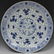 19TH C. JAPANESE BLUE & WHITE PORCELAIN CHARGER
