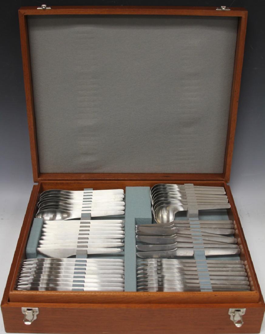 A. MICHELSEN, DENMARK STAINLESS STEEL FLATWARE SET (1 of 3)