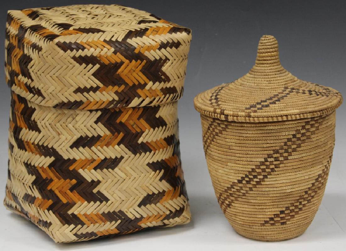 LOT OF (2) VINTAGE BASKETS INCL. ROWENA BRADLEY (1 of 1)