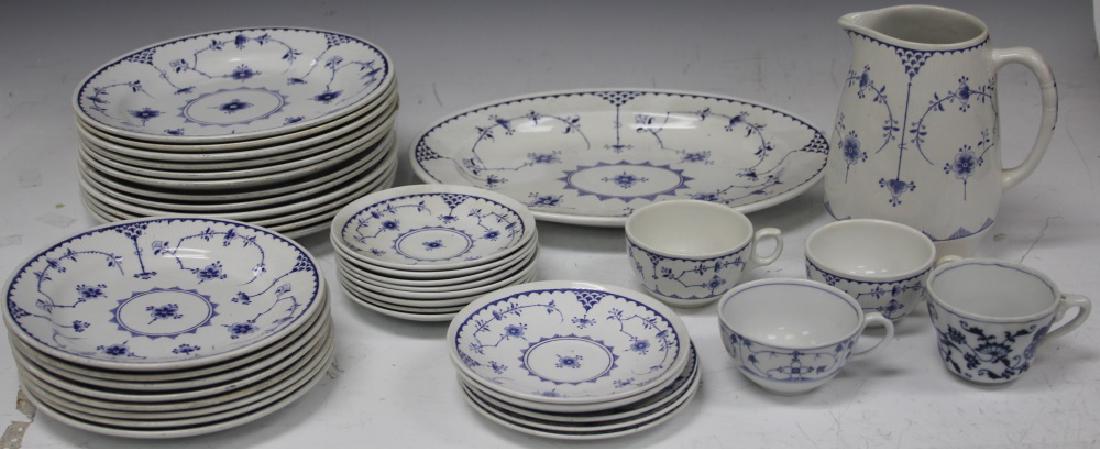 SET OF VINTAGE ENGLISH CHINA PLATES & CUPS (1 of 1)