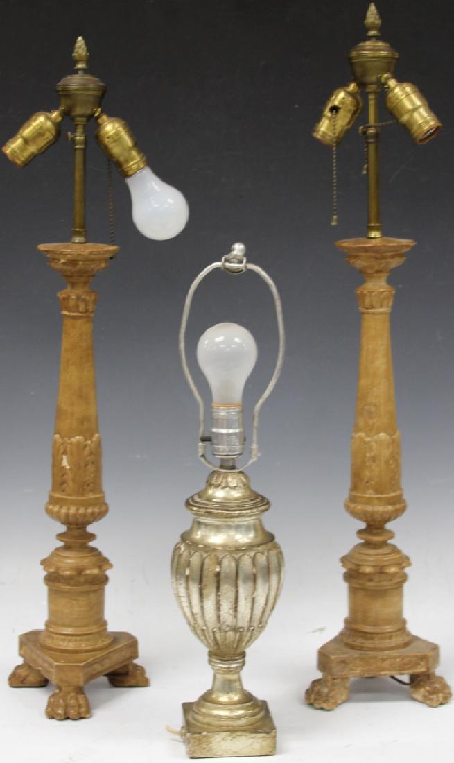 LOT OF (3) CONTINENTAL STYLE LAMPS (1 of 3)
