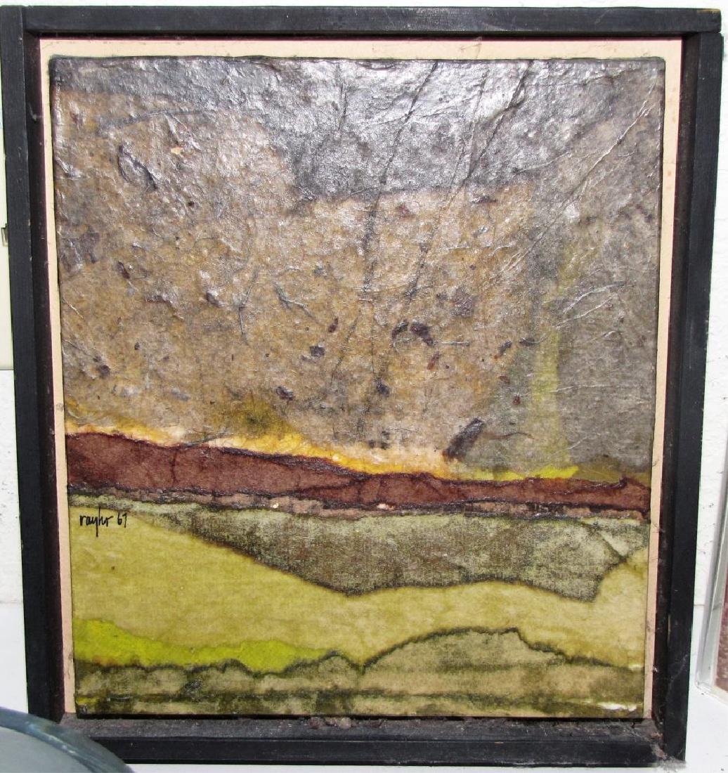 RAY HO (1939-2014) OIL ON PANEL, FRAMED (1 of 2)