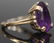 LOT OF (2) VINTAGE 14KT RINGS W/ AMETHYST & PEARL - 3