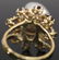 LOT OF (2) VINTAGE 14KT RINGS W/ AMETHYST & PEARL - 8