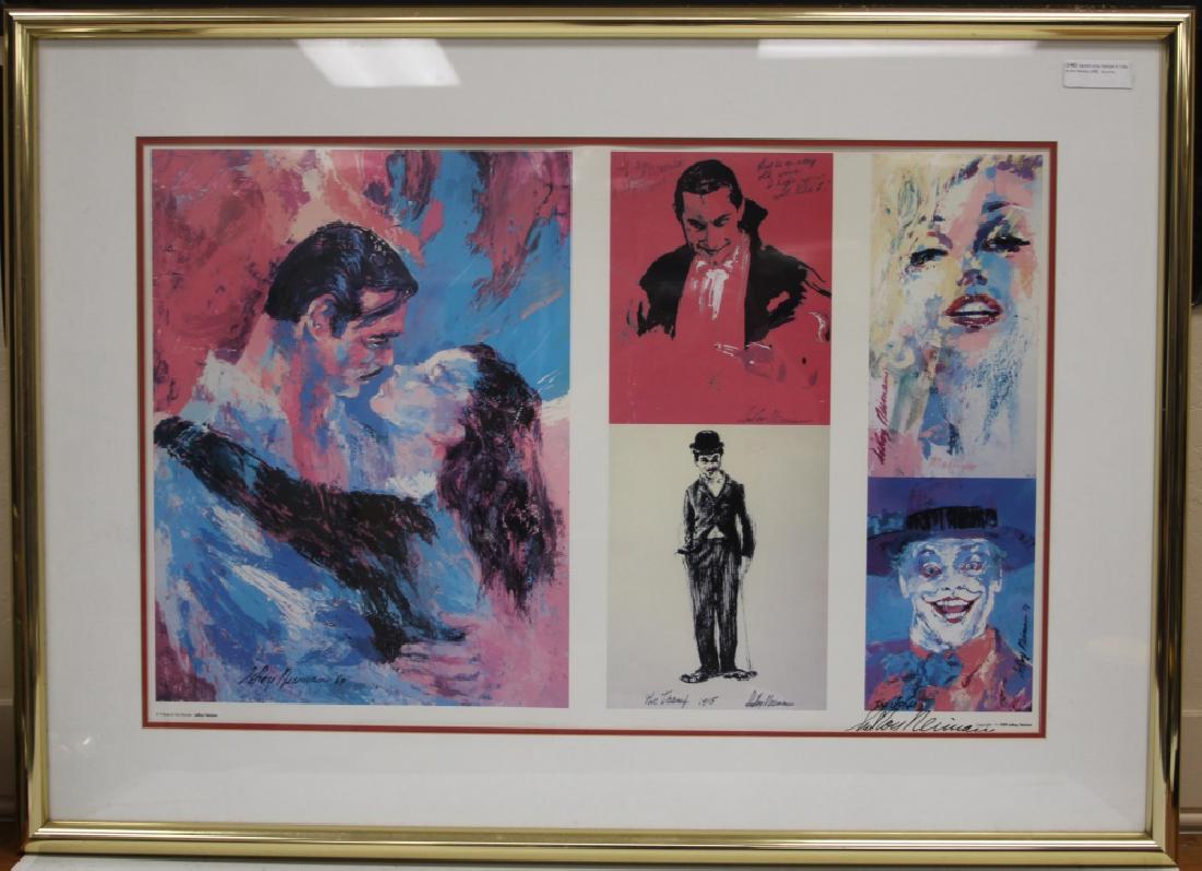 LEROY NIEMAN (1921-2012), FRAMED LITHOGRAPH (1 of 2)