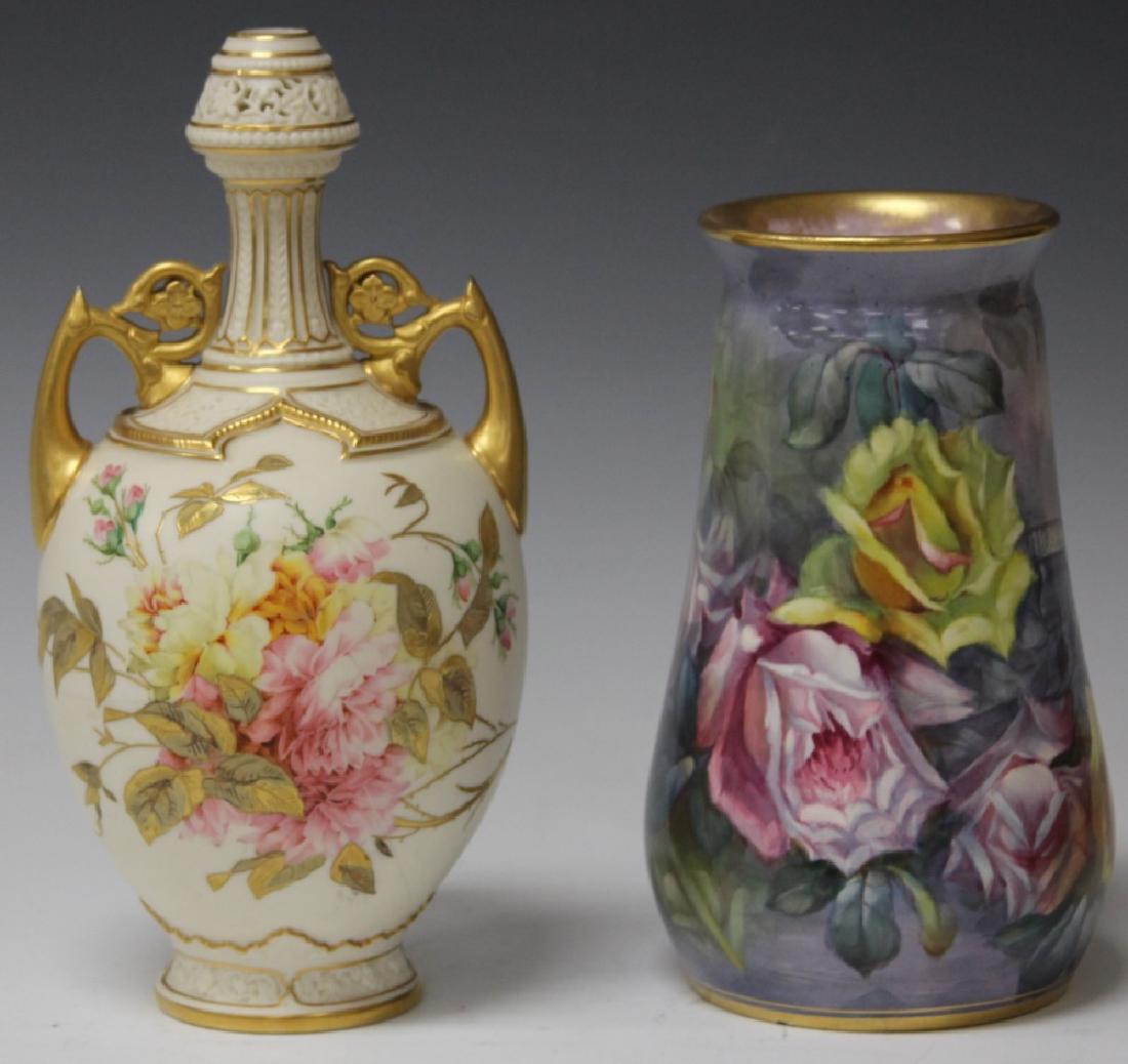 LOT OF (2) ROYAL BONN & ROYAL WORCESTER VASES (1 of 3)