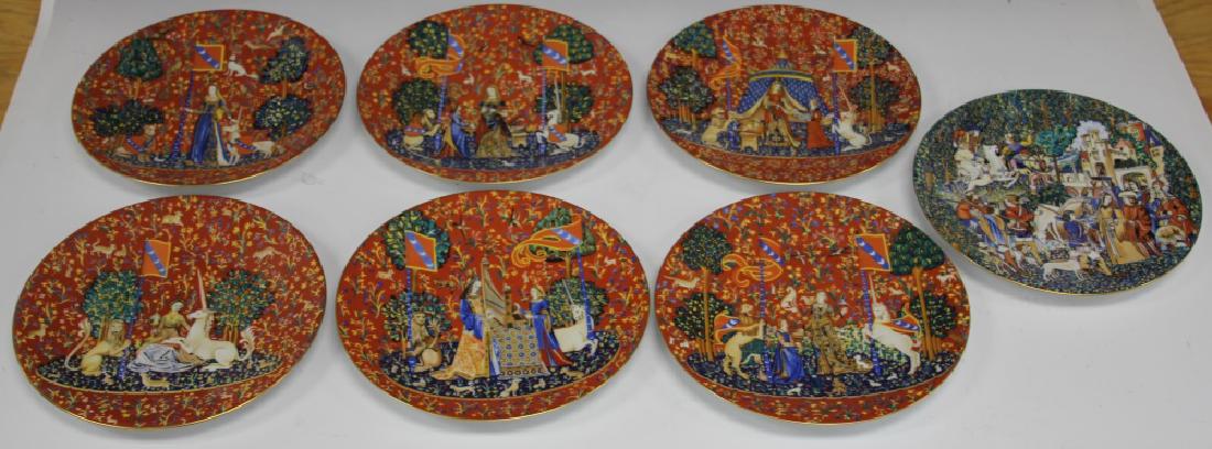 LOT OF (7) LIMOGES DECORATIVE PLATES (1 of 8)
