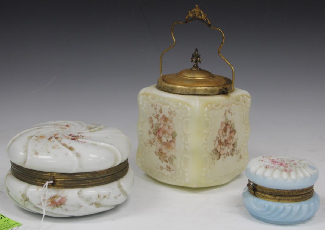 LOT OF (3) WAVECREST BOXES & BISCUIT JAR (1 of 4)